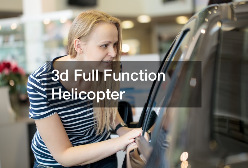 3d Full Function Helicopter