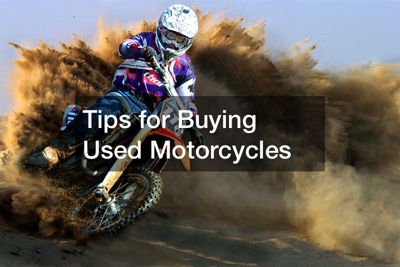 Tips for Buying Used Motorcycles