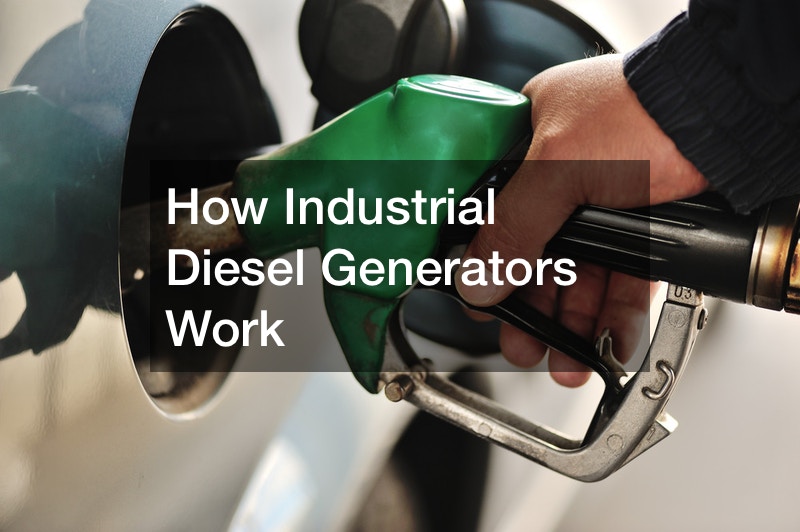 How Industrial Diesel Generators Work