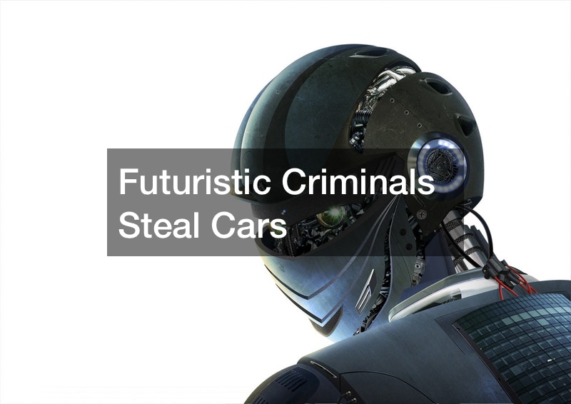 Futuristic Criminals Steal Cars